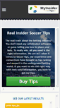 Mobile Screenshot of myinsidertips.com